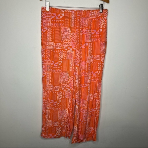 O’Neill Averill crop pants in firecracker size large - Picture 2 of 7